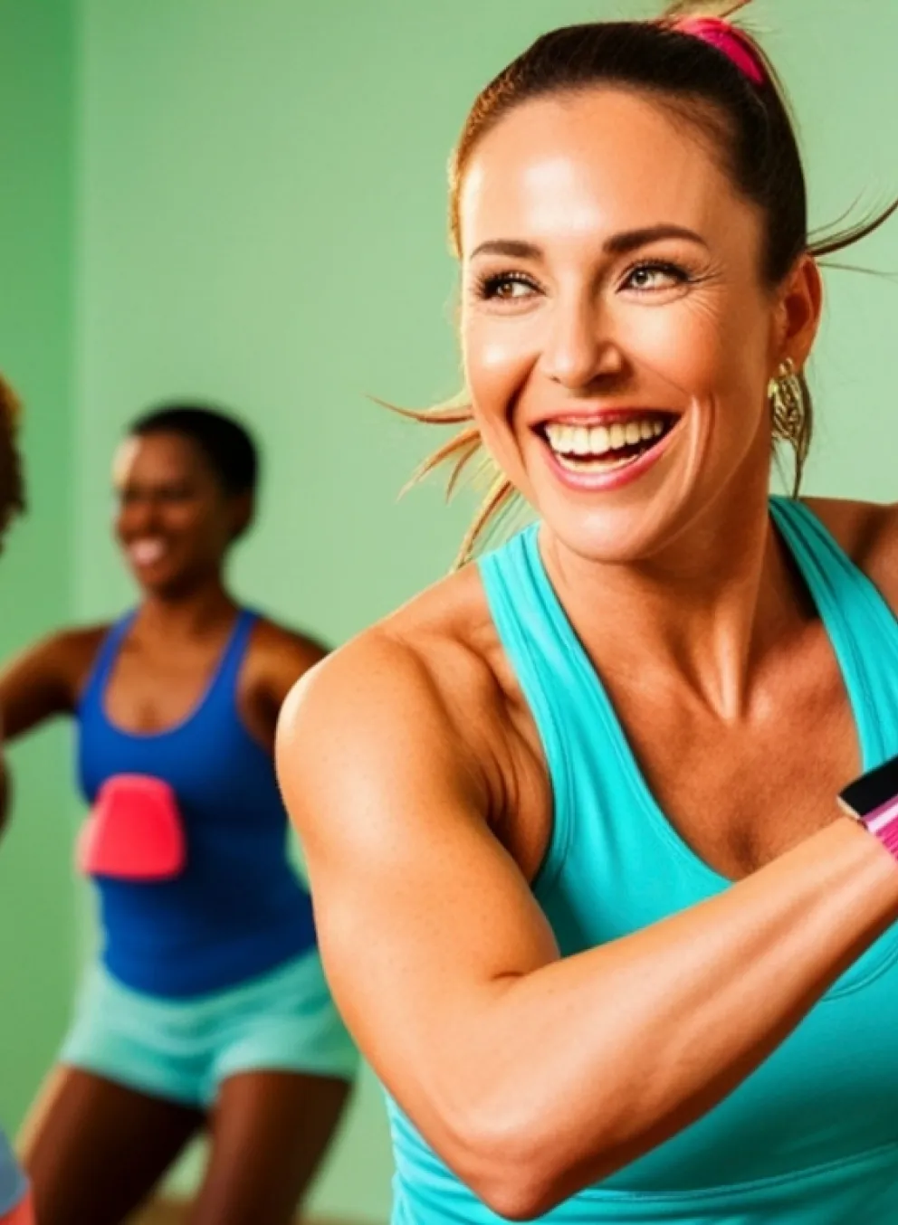 Group fitness class